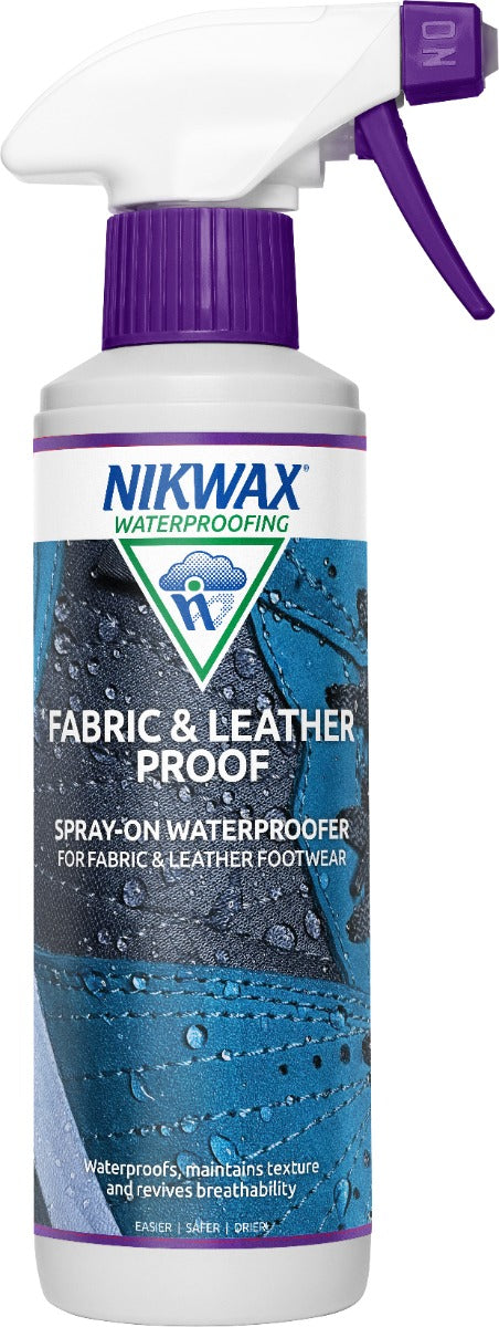 Fabric & Leather Spray-on 125ML – Nikwax