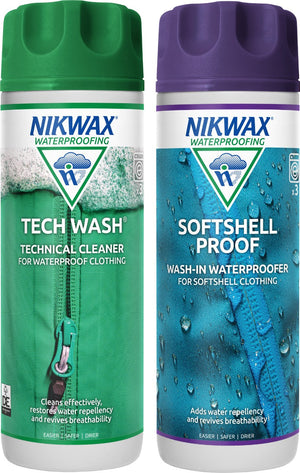 Twin Softshell / Tech Wash – Nikwax