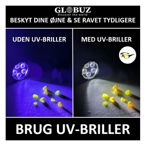 UV-skyddsglasögon med fodral – Deluxe