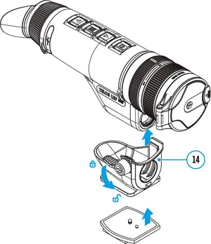 Telos LRF stativadapter - Pulsar